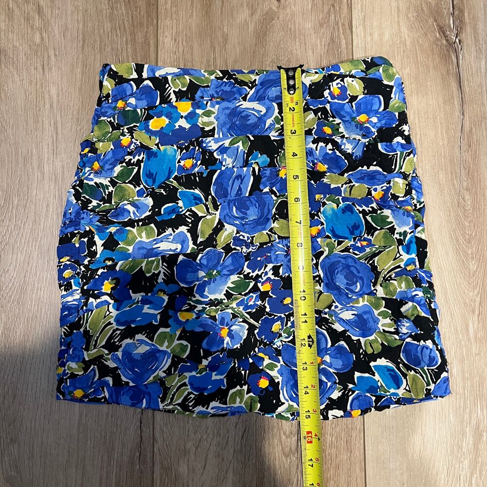 ZARA Women's Floral Print Skirt Size S - Picture 7 of 10
